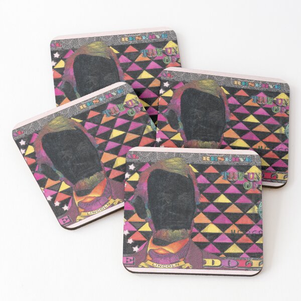Item preview, Funny Money Five Dollars Abraham Lincoln (Blackout) designed and sold by JoshUsmani.