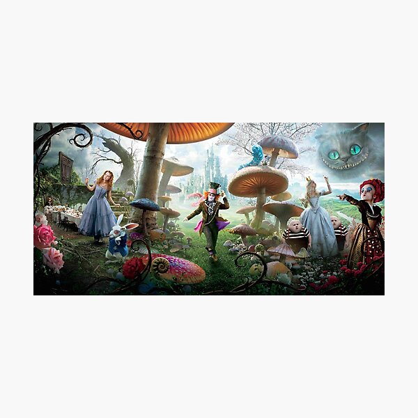 alice in wonderland Painting Home Decor HD Canvas Print Wall Art Picture 107704 