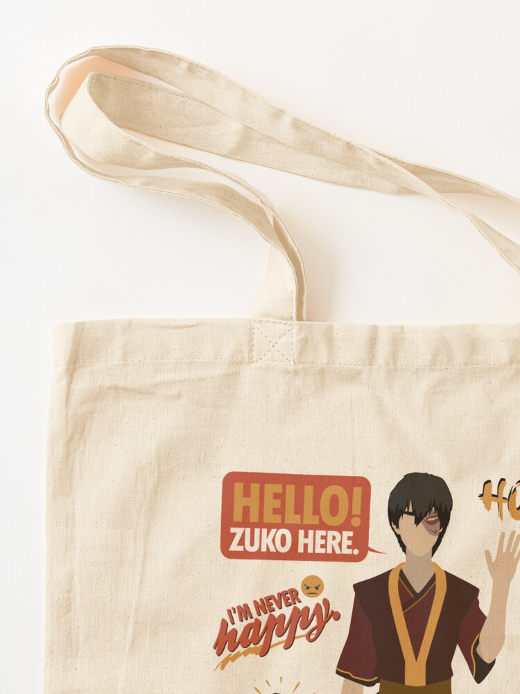 Alternate view of Hello, Zuko Here! Tote Bag