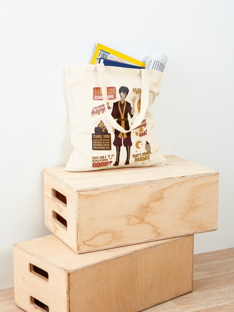 Alternate view of Hello, Zuko Here! Tote Bag