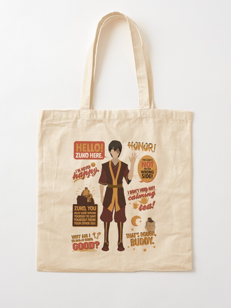 Alternate view of Hello, Zuko Here! Tote Bag