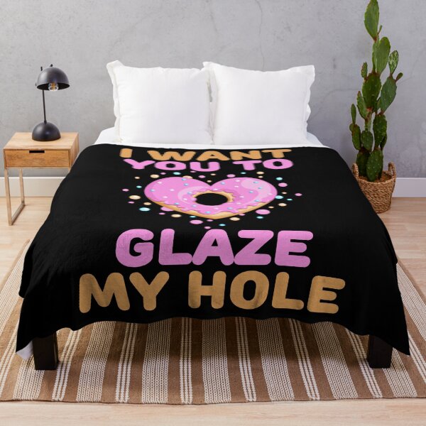 Item preview, I want you to glaze my hole naughty valentines day gift T-Shirt designed and sold by zenpatterns.