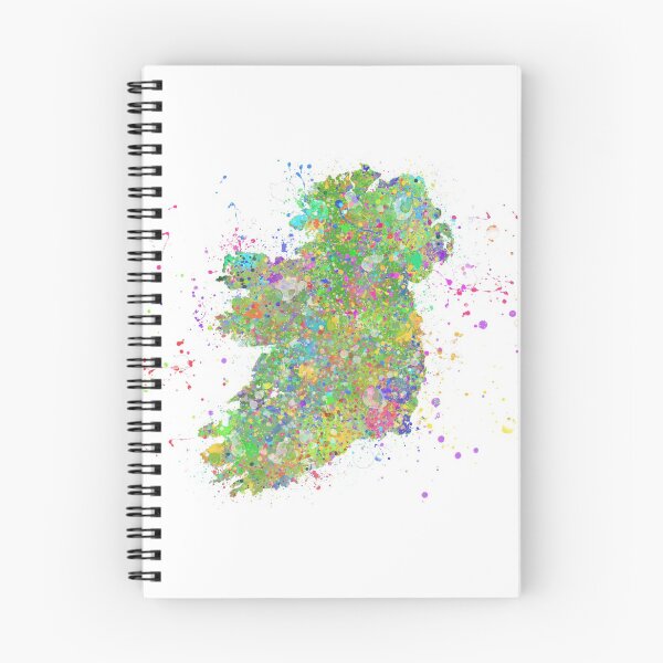 Item preview, Irlanda colorida abstracta designed and sold by Stefano Senise Fineartist.