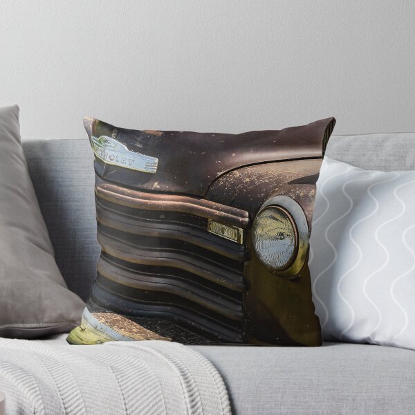 Item preview, The front of a 1957 Chevrolet 3100 pickup truck on display at a car show designed and sold by Graham Cornall.