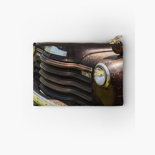 Item preview, The front of a 1957 Chevrolet 3100 pickup truck on display at a car show designed and sold by Graham Cornall.