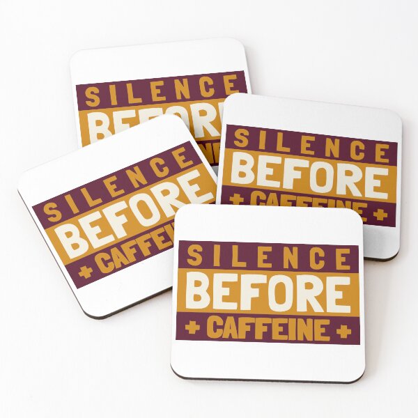Item preview, Get Yo Coffee Silence Before Caffeine  designed and sold by Jacksonso.