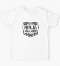 Camiseta para niños American Ninja Warrior en entrenamiento
