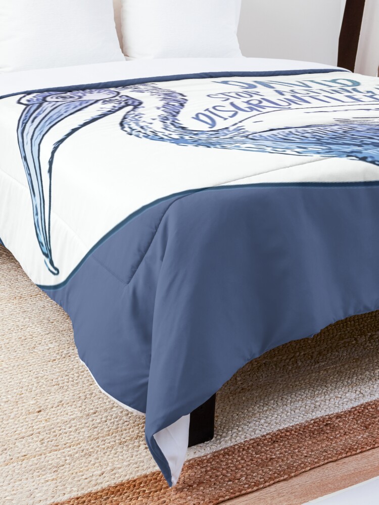 Alternate view of Schitt's Creek Disgruntled Pelican Comforter