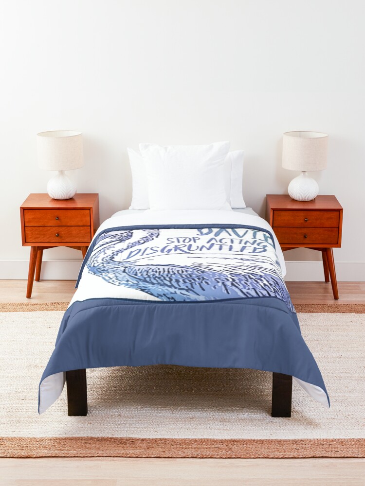 Alternate view of Schitt's Creek Disgruntled Pelican Comforter