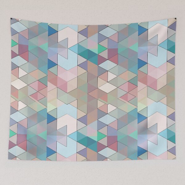 Item preview, Dreamy Triangles designed and sold by Arbitrarily Awesome.