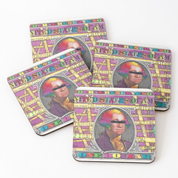 Item preview, Funny Money One Dollar George Washington (Caution) designed and sold by JoshUsmani.