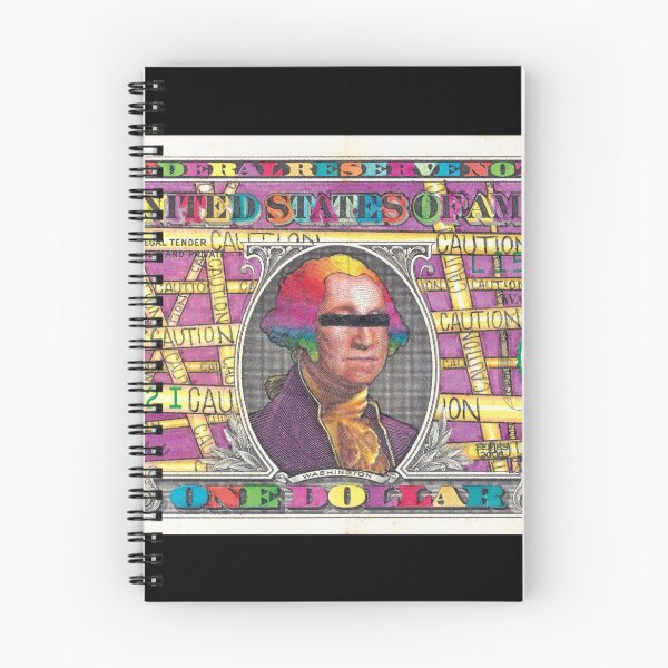 Item preview, Funny Money One Dollar George Washington (Caution) designed and sold by JoshUsmani.