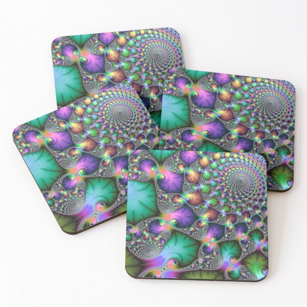 Item preview, Abstracto Fractal Art Jewel Colors 01 designed and sold by mhfoto.