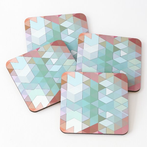 Item preview, Watery Triangles designed and sold by Arbitrarily Awesome.