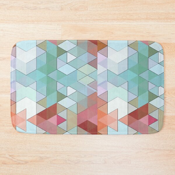 Item preview, Watery Triangles designed and sold by Arbitrarily Awesome.