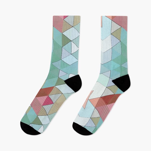 Item preview, Watery Triangles designed and sold by Arbitrarily Awesome.