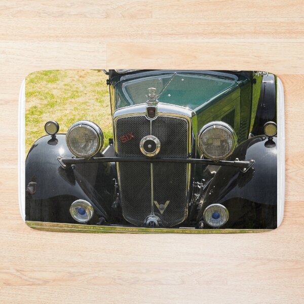 Item preview, The front of a green 1930s Morris 10/6 on display at a car show designed and sold by Graham Cornall.