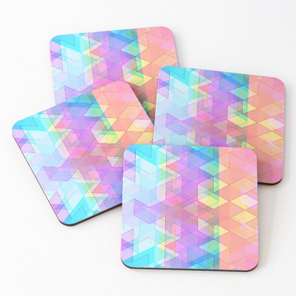 Item preview, Neon Triangles designed and sold by Arbitrarily Awesome.