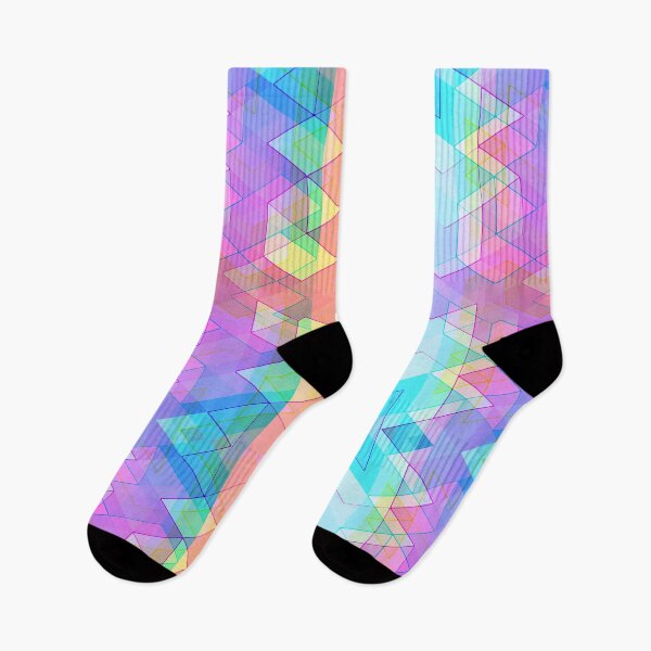 Item preview, Neon Triangles designed and sold by Arbitrarily Awesome.