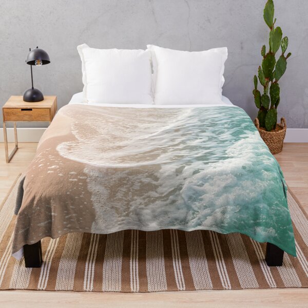 Item preview, Soft Emerald Beige Ocean Dream Waves #1 #water #decor #art designed and sold by Anita's & Bella's Art.