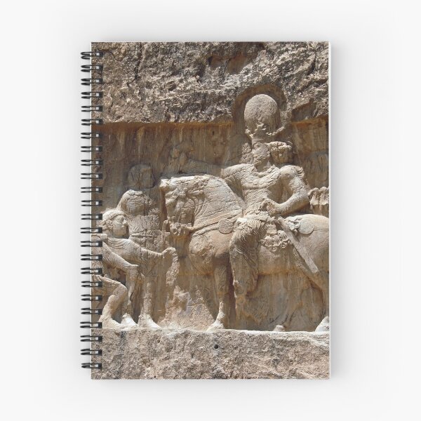 Aperçu de l'œuvre Art persan Le triomphe de Shapur Ier, Perse, Iran créée et vendue par worldways.