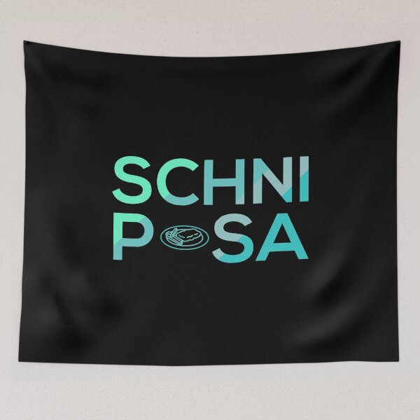 Item preview, Schniposa - schnitzel with french fries and salad designed and sold by saechla.