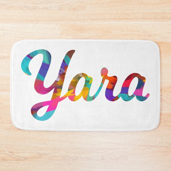 Item preview, Yara abstract painting girl's name designed and sold by ComicKitsch.