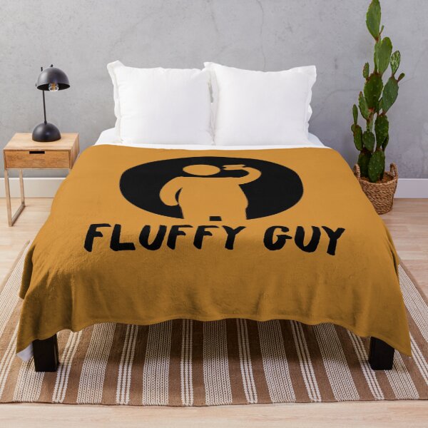 Fluffy Guy Throw Blanket