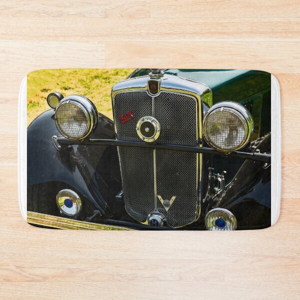 Item preview, The front of a green 1930s Morris 10/6 on display at a car show designed and sold by Graham Cornall.