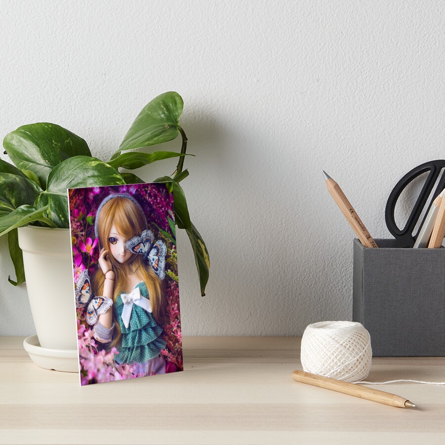 Item preview, Art Board Print designed and sold by orchiddolls.
