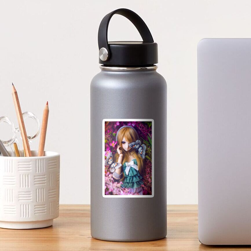 Item preview, Sticker designed and sold by orchiddolls.