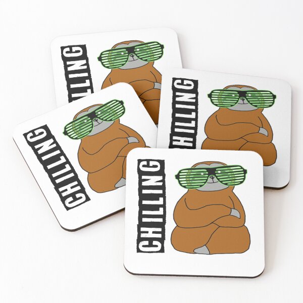 Item preview, Chilling Sloth with a Green Shade designed and sold by JaysonBangit.