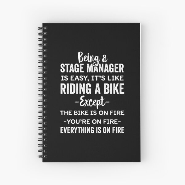 Item preview, Funny Stage Manager Theater Backstage T-Shirt - Stage Manager Its Like Riding A Bike Tee Shirt Gift Idea  designed and sold by aymob.