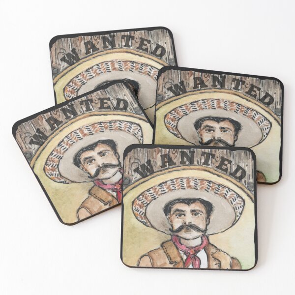 Item preview, WANTED / Mexican Outlaw / Sombrero Hat / Wanted Poster / Bandit / Moustache designed and sold by artenvironments.