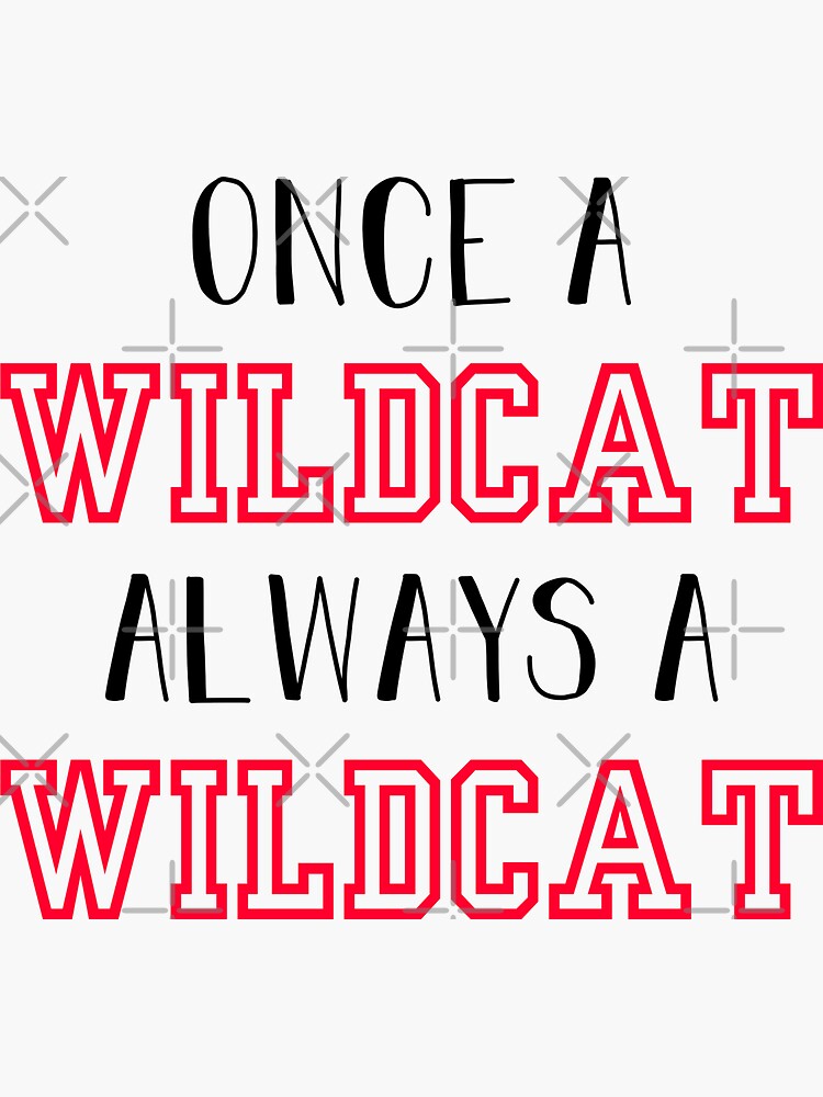 LOGO EAST WILDCATS - HIGH SCHOOL MUSICAL Sticker by SoyAneMerino