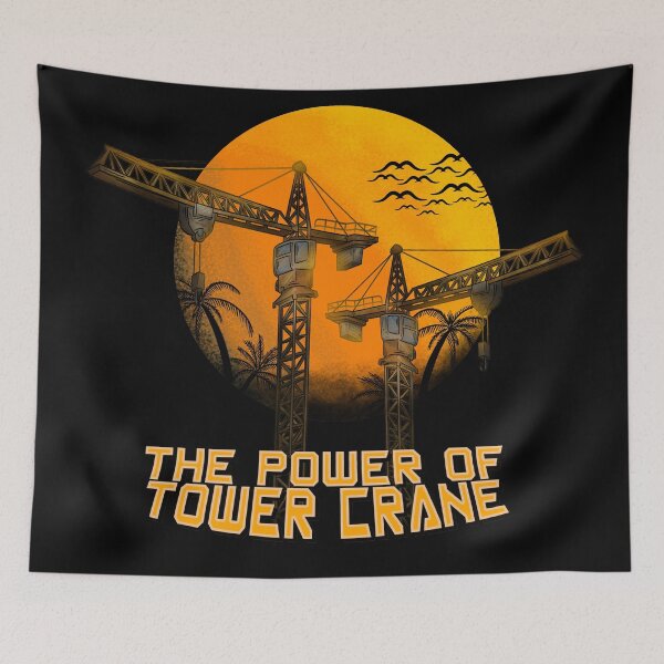 Item preview, The Power Of Tower Crane Jungle designed and sold by damnoverload.