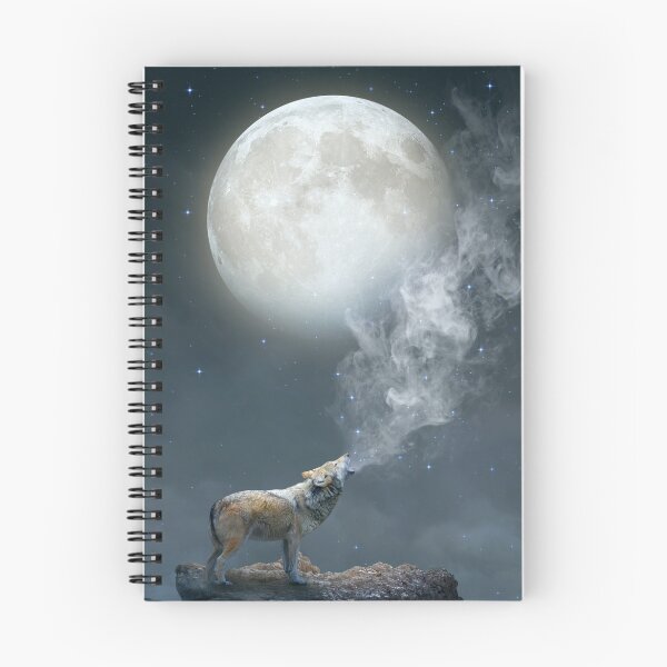 Item preview, The Light of Starry Dreams (Wolf Moon) designed and sold by soaringanchor.