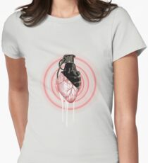 The Love Grenade - girly style Women's Fitted T-Shirt
