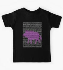 "The Year Of The Pig / Boar" Clothing Kids Tee