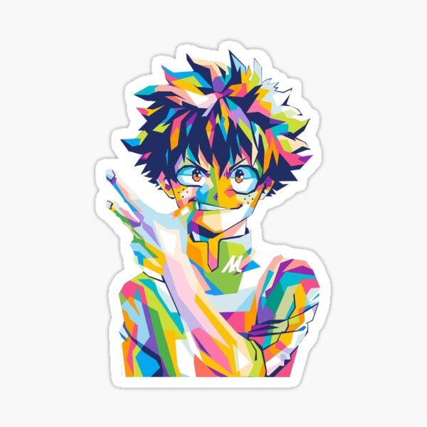 popart-My hero academia Sticker