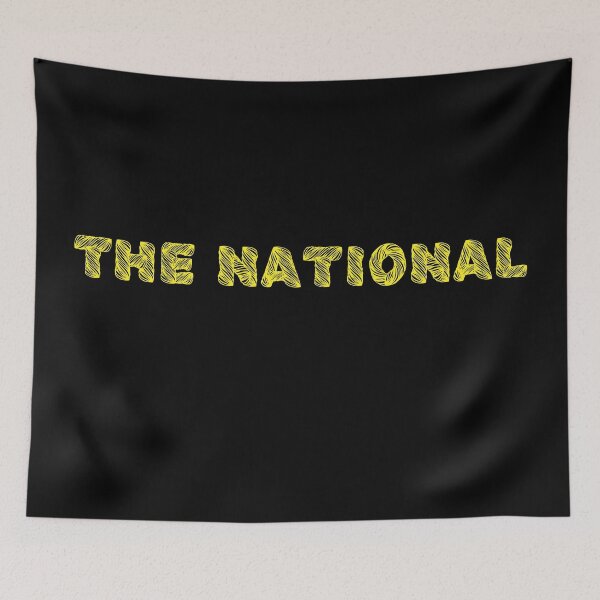 Item preview, The National Band Logo Lettering designed and sold by TheN.