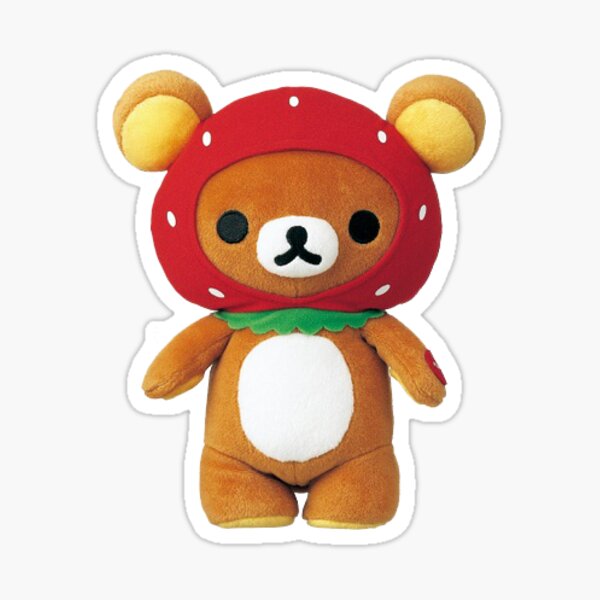 Cute Kawaii San-X Rilakkuma Bear Alice Red Riding Hood Sticker