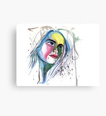 Water Portrait Canvas Print