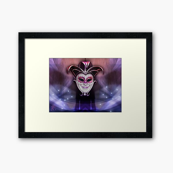 The Joker´s Dream Framed Art Print