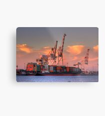 Fremantle Harbour Metal Print