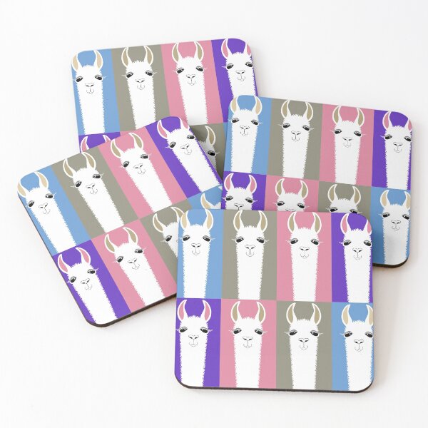Item preview, LLAMAS EIGHT designed and sold by Jean Gregory Evans.