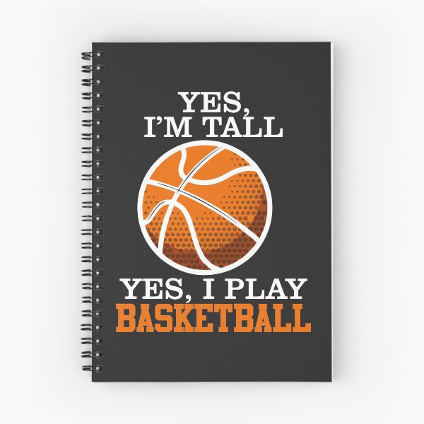 Item preview, Yes Im tall I play Basketball Player gift for women men kids designed and sold by hadleydesigns.