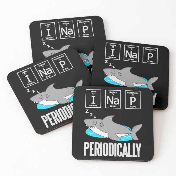 Item preview, Funny Shark Lover Gift - Chemistry Lover Gift - I Nap Periodically - Science Nerd designed and sold by kntranhoang.