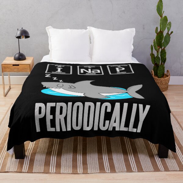 Item preview, Funny Shark Lover Gift - Chemistry Lover Gift - I Nap Periodically - Science Nerd designed and sold by kntranhoang.