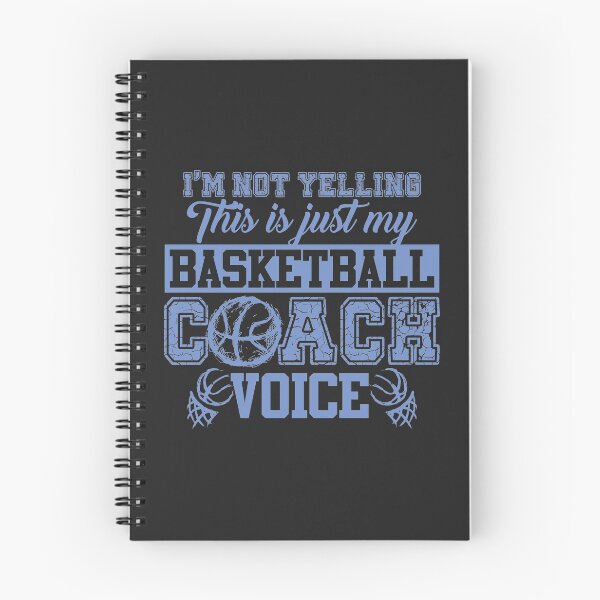 Item preview, Im Not yelling this is my Basketball Coach Voice funny gift designed and sold by hadleydesigns.